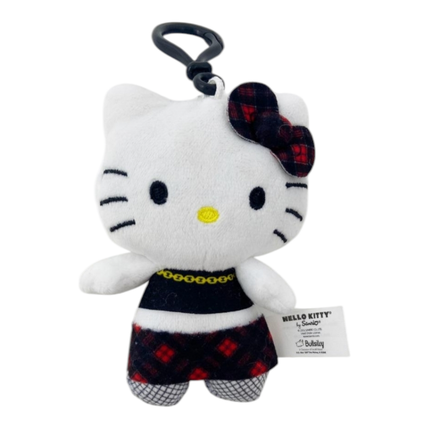 Dangles Llavero Peluche Figura Hello Kitty negro