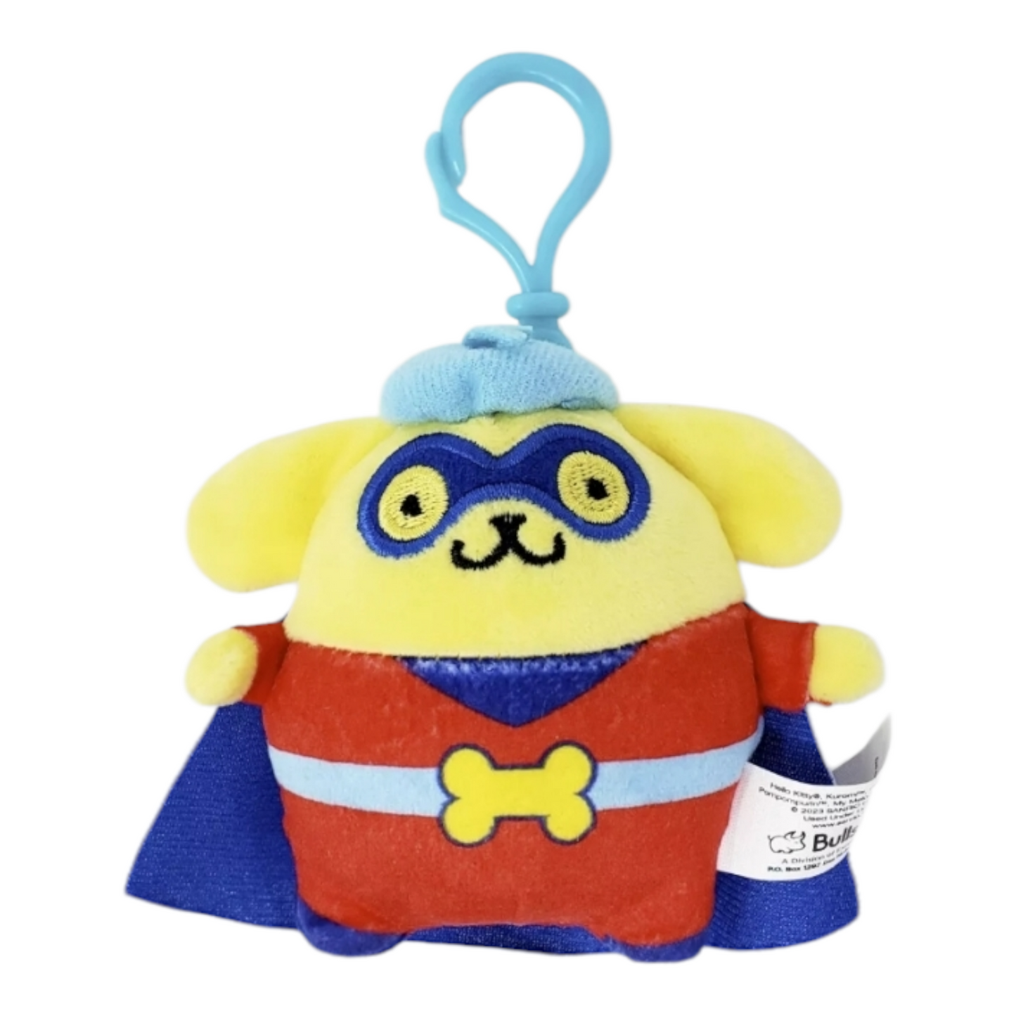 Dangles Llavero Peluche Hello Kitty and friends super heroes Pompompurin