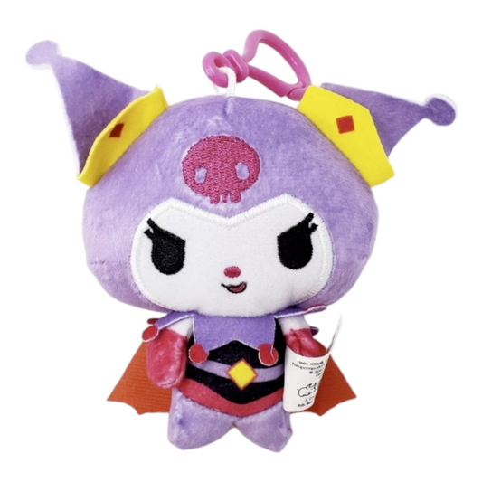 Dangles Llavero Peluche Hello Kitty and friends super heroes Kuromi