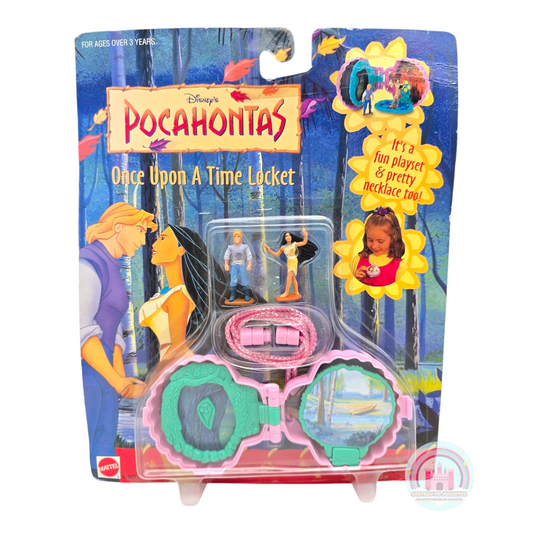 Disney Once upon a time locket Tipo Polly Pocket Vintage Pocahontas