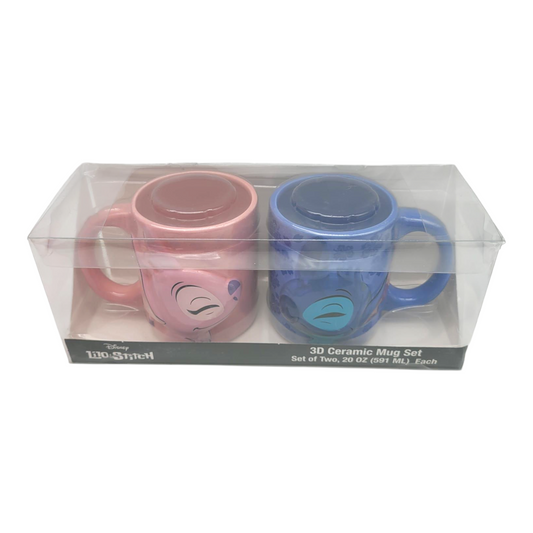 Stitch set de Tazas grandes