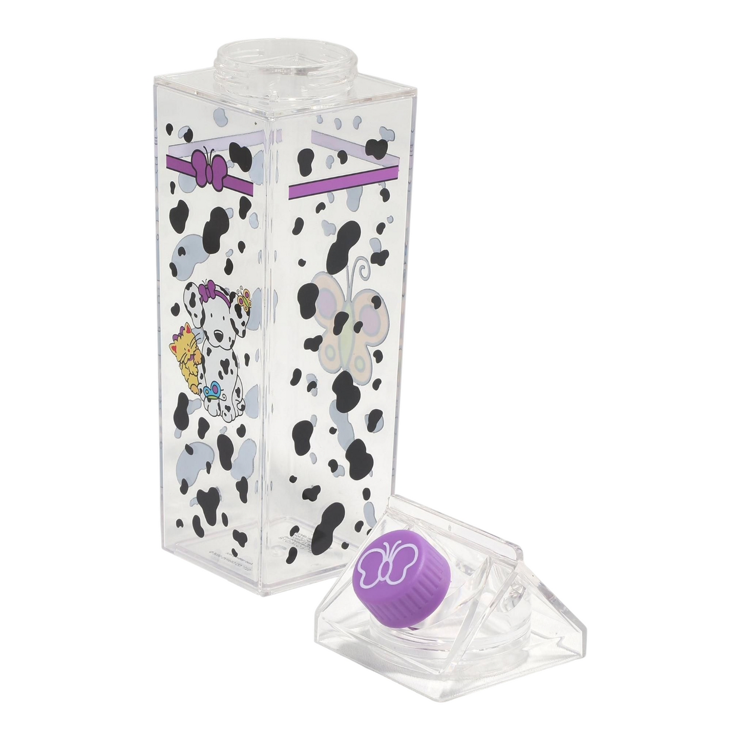 Spottie Dottie Sanrio botellita de acrílico tipo envase de leche 16 oz.