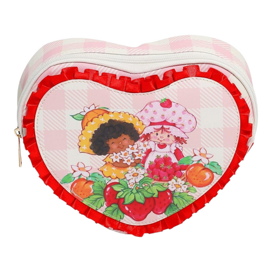 Bolsita/Estuche en forma de CORAZÓN Strawberry shortcake con Naranjita