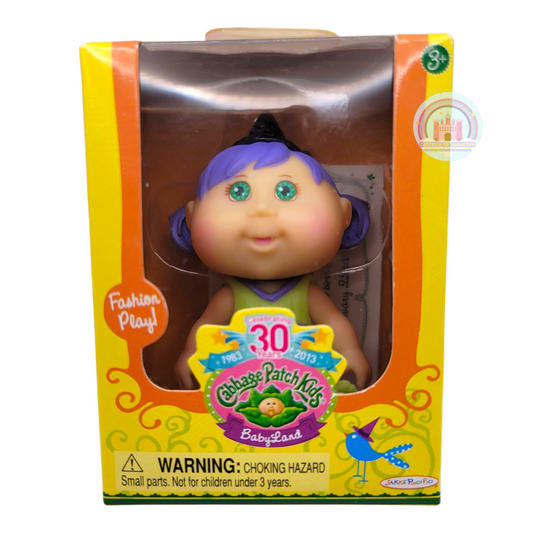 Cabbage Patch micro edición 30 años Fashion Play Celebrating 30 years Babyland 7.5 cms mide la caja