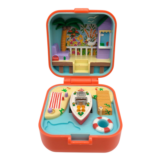 Polly pocket VINTAGE Ring case lulu speedboat segunda mano