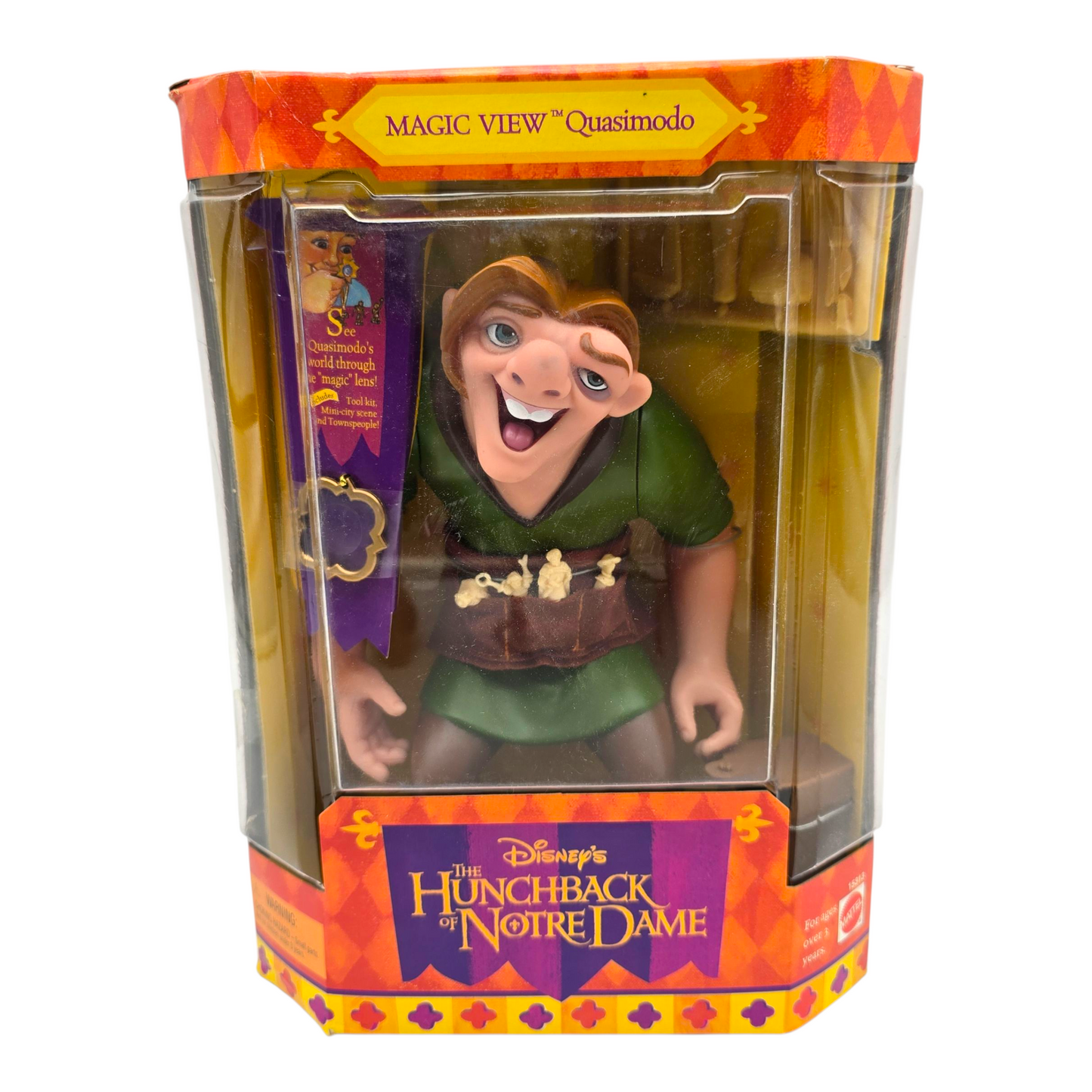 Quasimodo Jorobado de Notre Dame Mattel Vintage