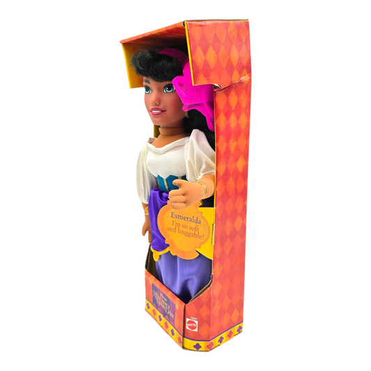 Muñeca de Tela Jorobado de Notre Dame Esmeralda Mattel Vintage