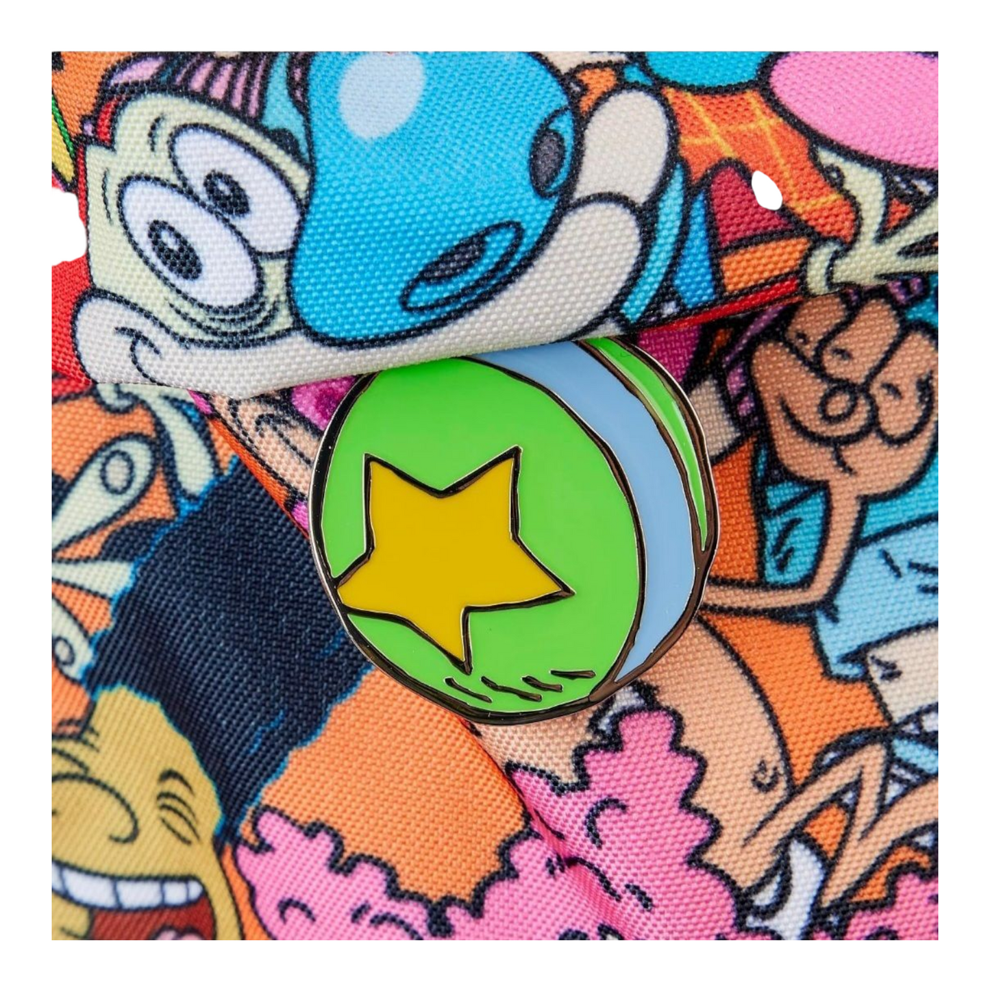 Mochila Retro Nickelodeon - Naranja loungefly