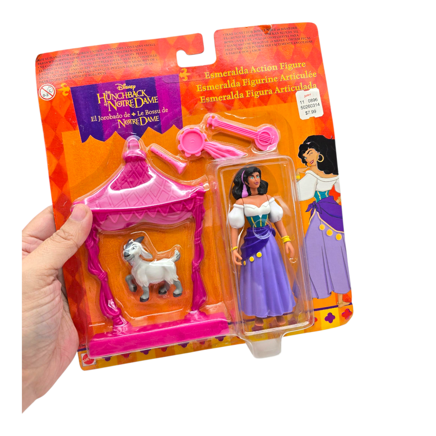 Set de Figuras Jorobado de Notre Dame Mattel Vintage