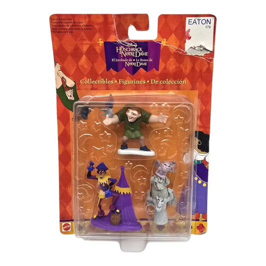 Set de Figuras Jorobado de Notre Dame Mattel Vintage