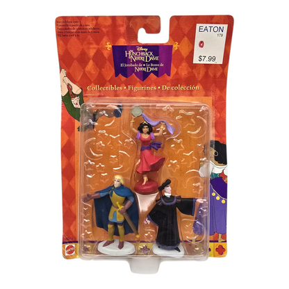 Set de Figuras Jorobado de Notre Dame Mattel Vintage