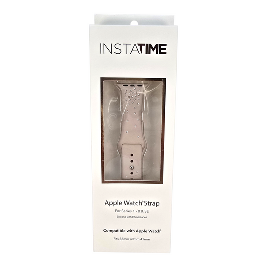 Extensible Strap para Apple Watch con cristales 38-41 mm beige
