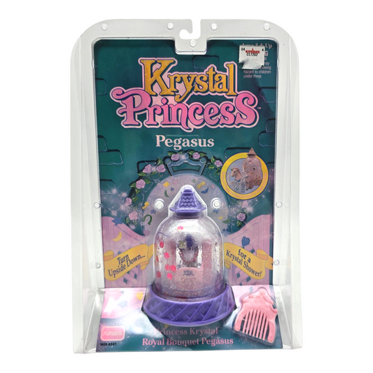 Krystal Princess Playskool Vintage Cúpulas de agua con glitter Capelo (tiene fuga de agua) Recomendamos sellarlo con acrílico/resina.