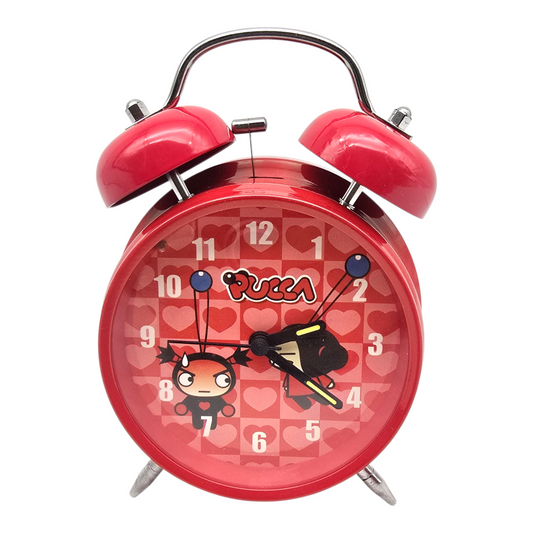 PUCCA Reloj despertador VINTAGE ⏰❤️🖤 Rojo