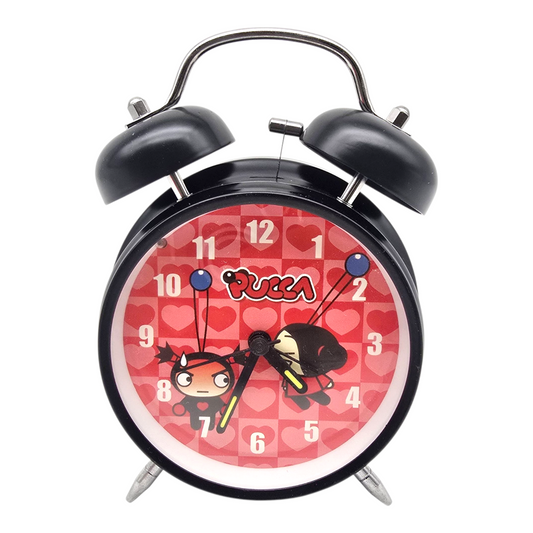 PUCCA Reloj despertador VINTAGE ⏰❤️🖤 Negro