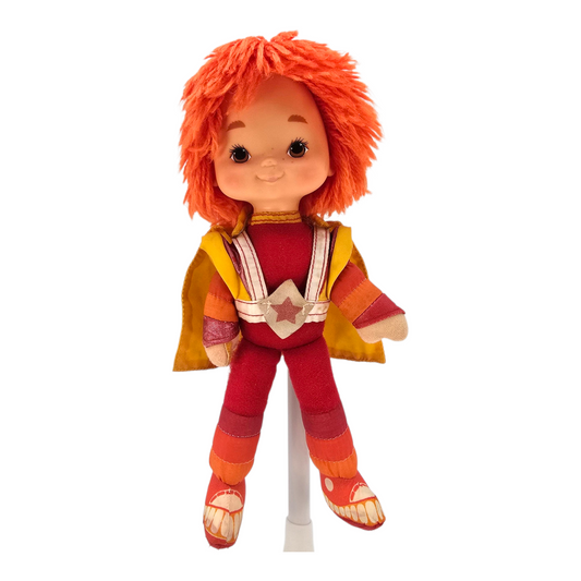 🌈✨Pre-loved Rainbow Brite Red Butler años 80s 25 cms (segunda mano)2