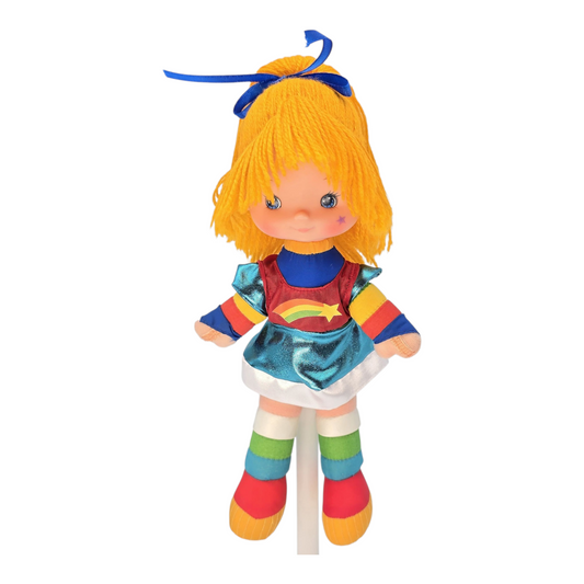🌈✨Pre-loved Rainbow Brite años 80s 25 cms (segunda mano) Vestido recreado réplica 5