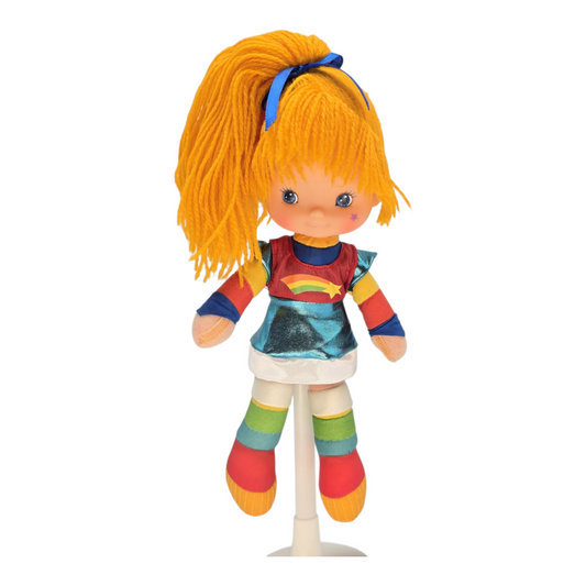 🌈✨Pre-loved Rainbow Brite años 80s 25 cms (segunda mano) Vestido recreado réplica 7