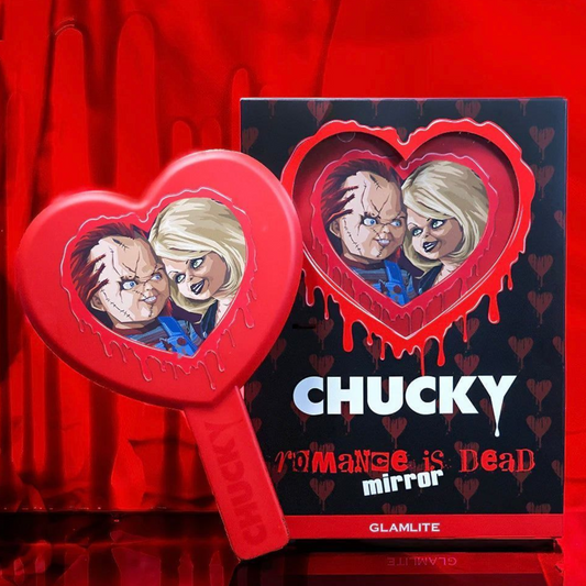 Chucky Romance x Glamlite makeup Espejo de mano