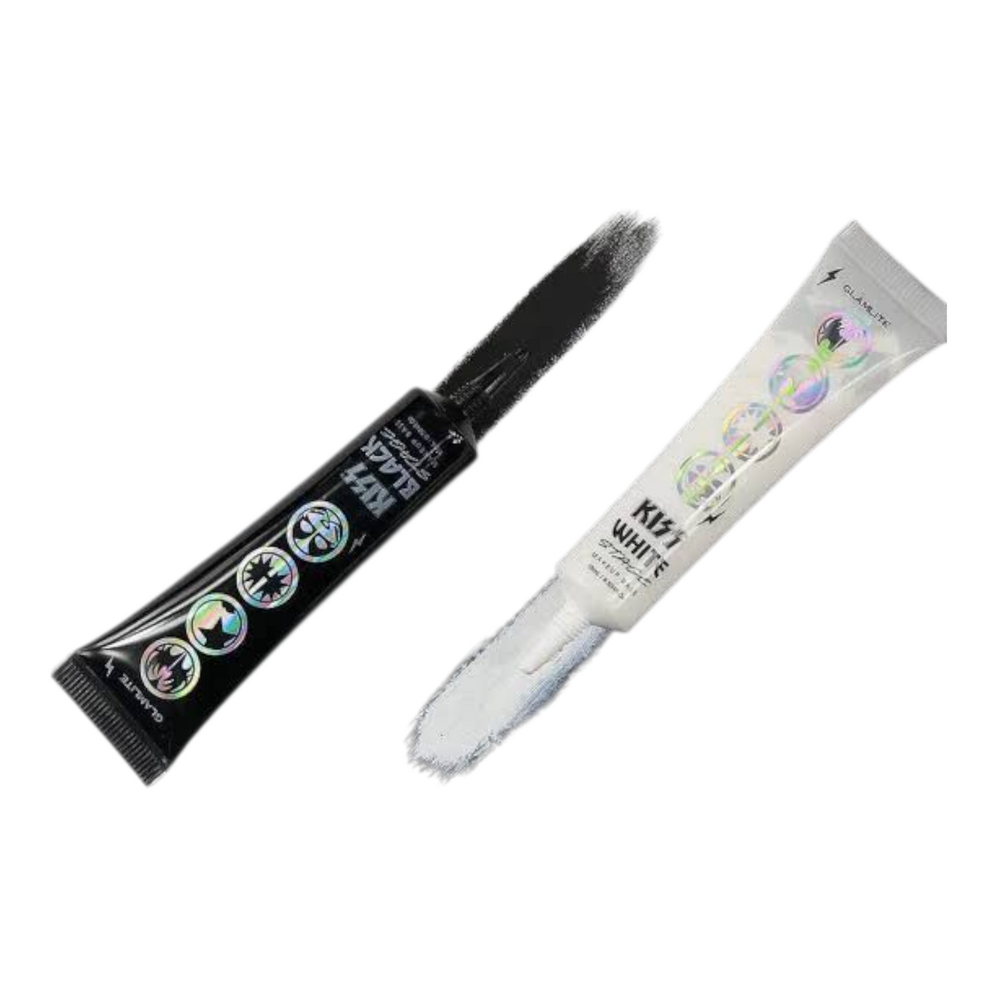 Kiss x Glamlite makeup Primer duo Blanco Y negro