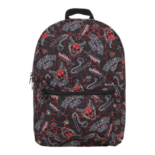 Backpack Mochila Stranger Things Hellfire Club Netflix