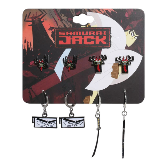 Aretes Samurai Jack Hottopic