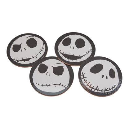 Set de 4 posa vasos de Nightmare before Christmas Hottopic