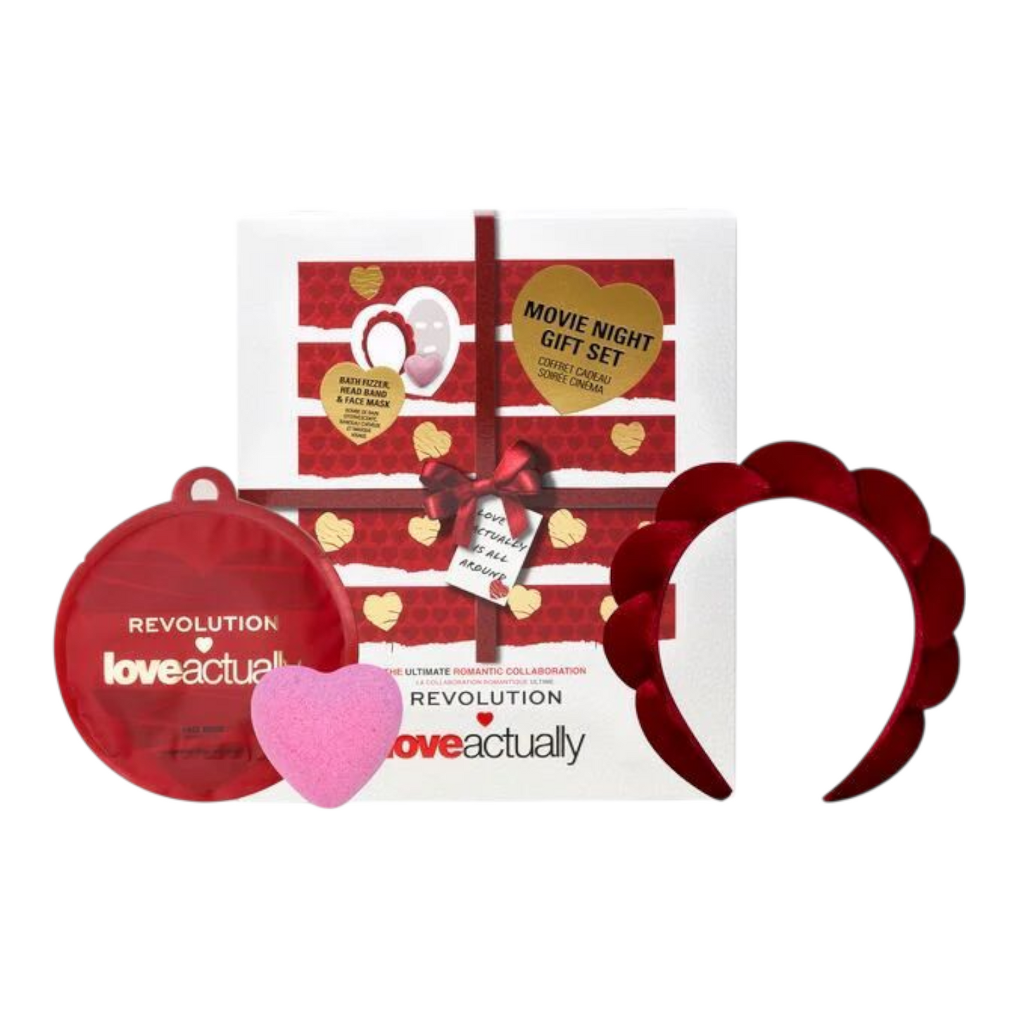 Love Actually Makeup x Giftset Diadema, Mascarilla fizzers cuidado personal