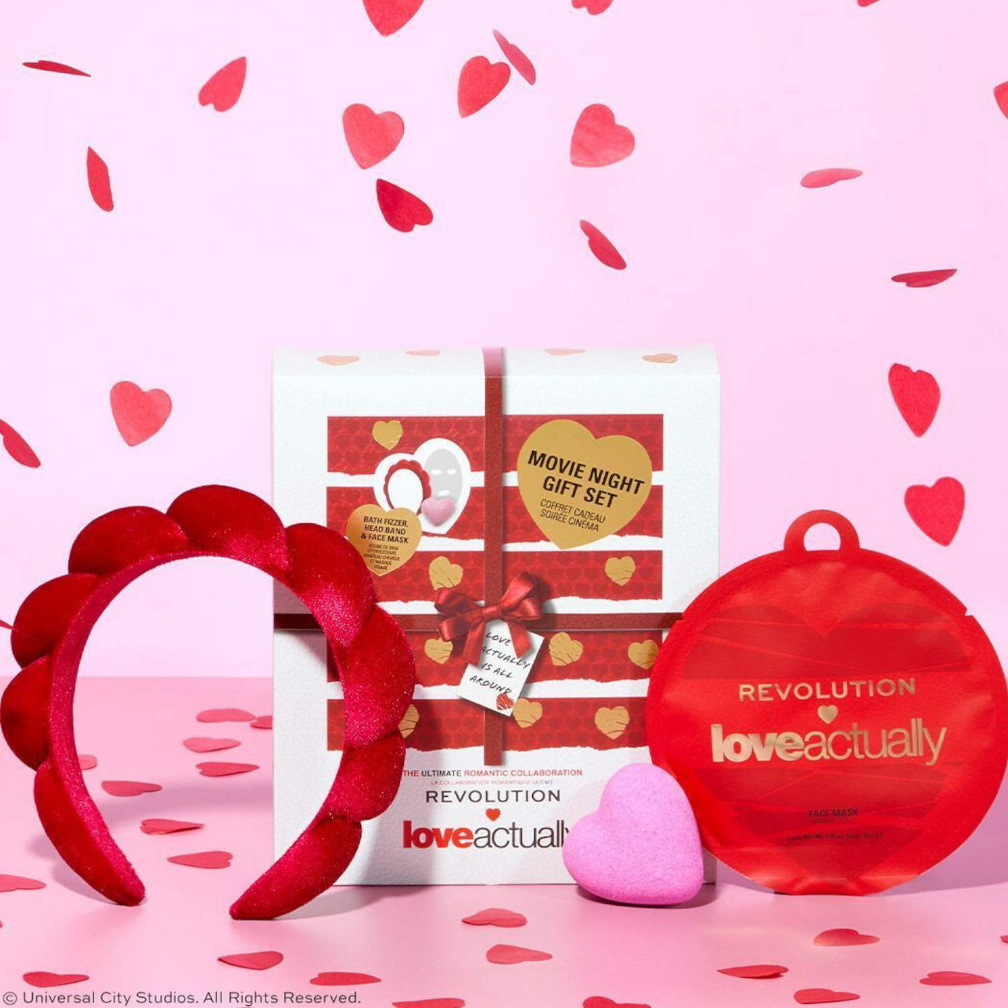 Love Actually Makeup x Giftset Diadema, Mascarilla fizzers cuidado personal
