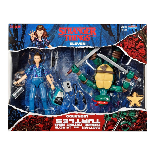 Set Stranger Things Eleven x TMNT Bandai