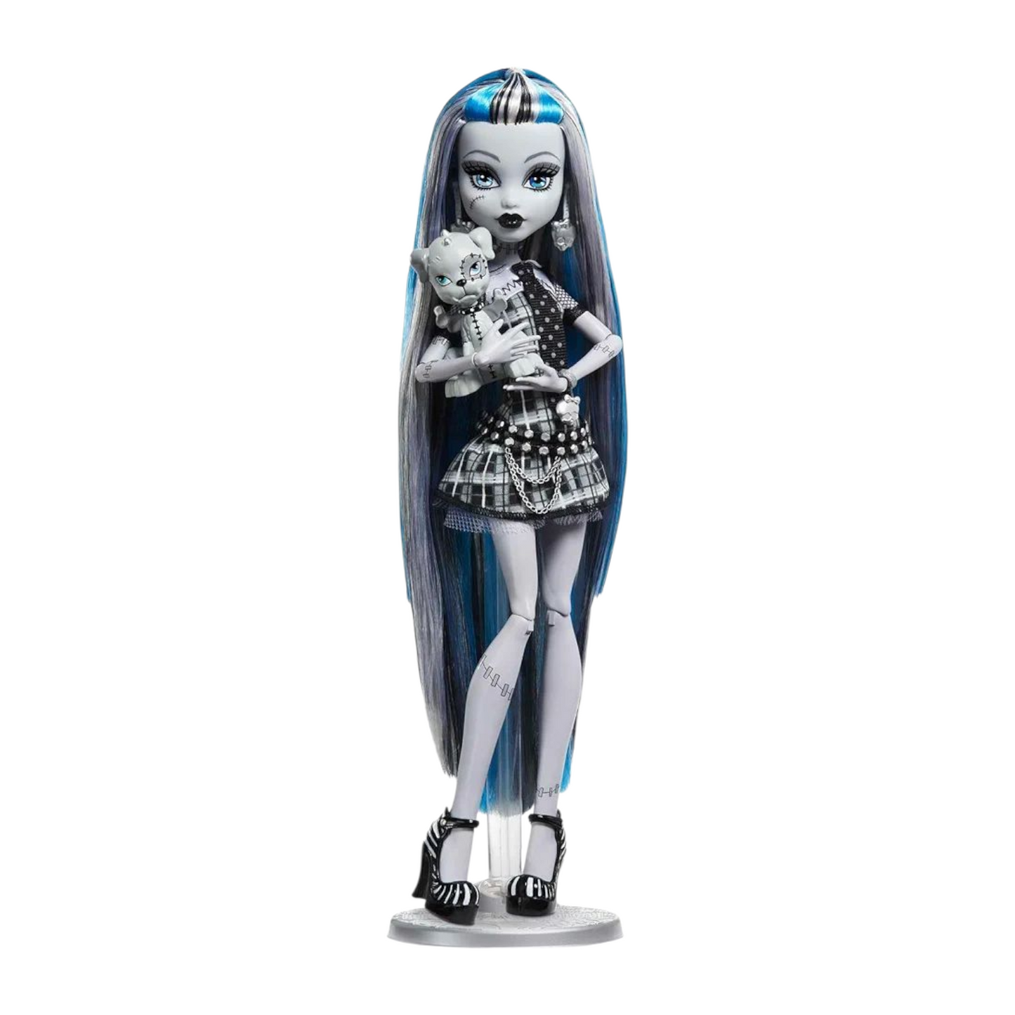 Monster high Reel drama reproduction año 2025 Frankie (ligeros detalles estéticos en caja por viaje)