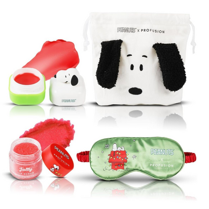 Snoopy Peanuts Make up maquillaje x Profusion Giftset
