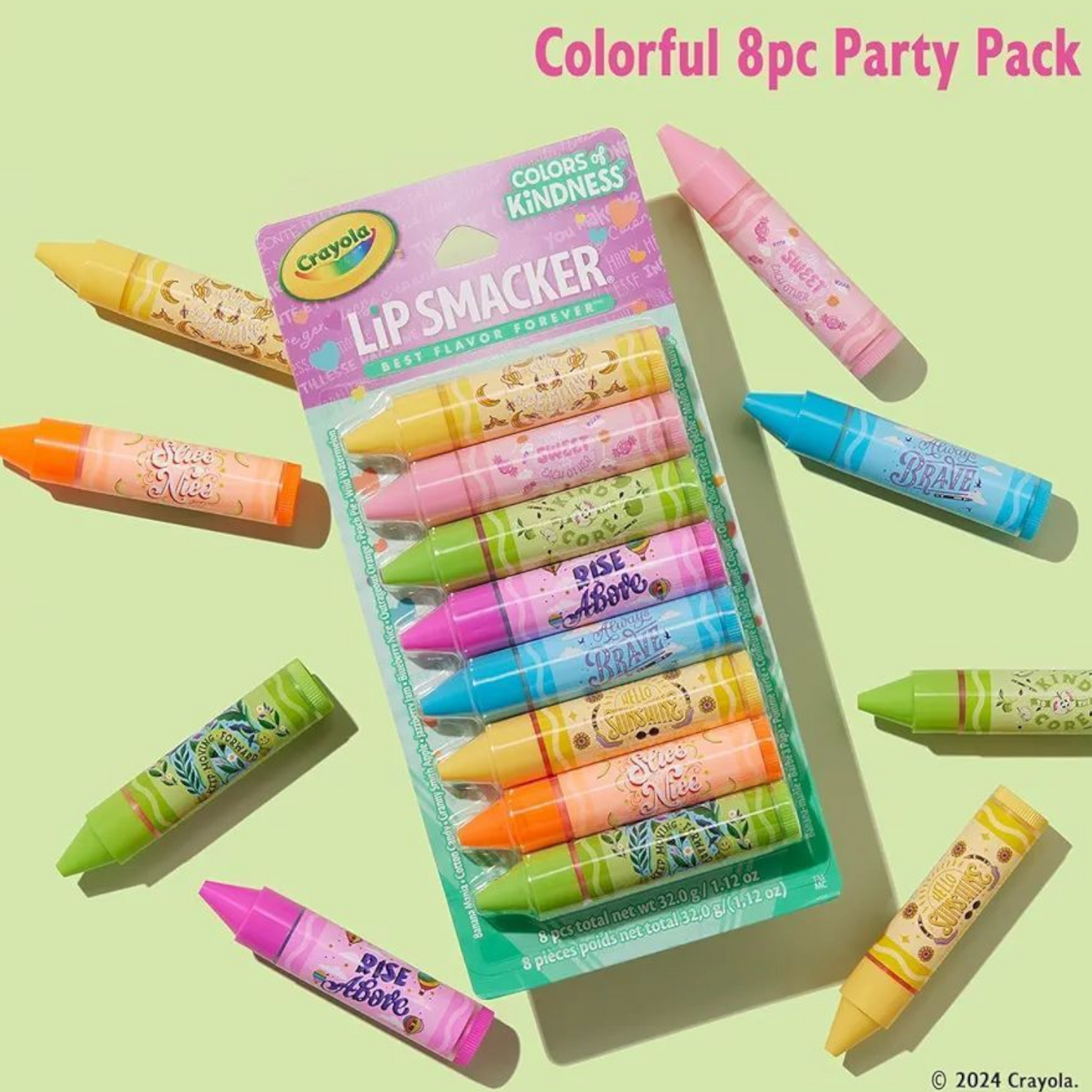 Lipsmackers lip balms Crayola