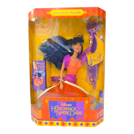 Barbie Vintage Disney Jorobado de Notre Dame Esmeralda Gypsy Dancing