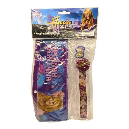 Set de Papelería vintage Hannah Montana