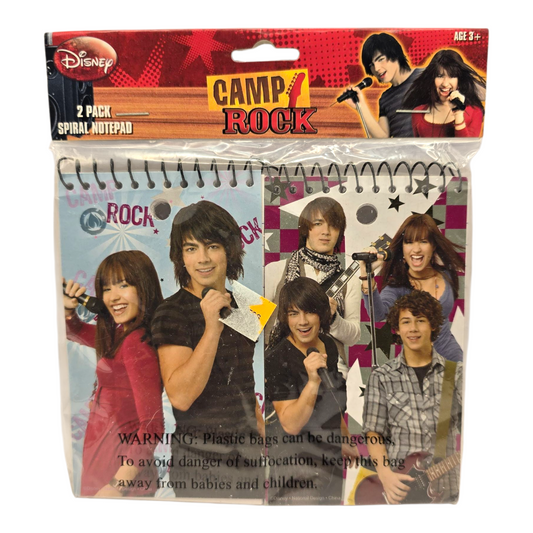 Set de libretitas vintage de bolsillo Camp Rock