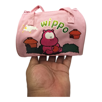 Bolsita vintage Cowco Gusanito Rosa genérico Wippo