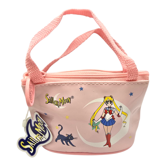 Monedero vintage Sailor Moon tipo charol Naoko Taeuchi Rosa