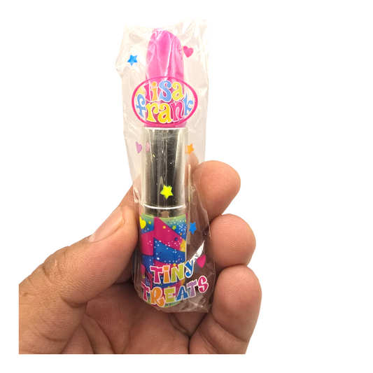 Lisa Frank pluma Vintage en forma de labial (no pinta, necesitan cartucho nuevo) coñeccionable