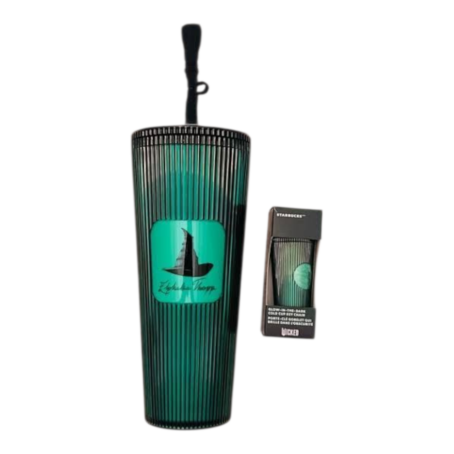 Wicked x Starbucks Lleveros mini cold cup Keychain. Precio por cada uno.