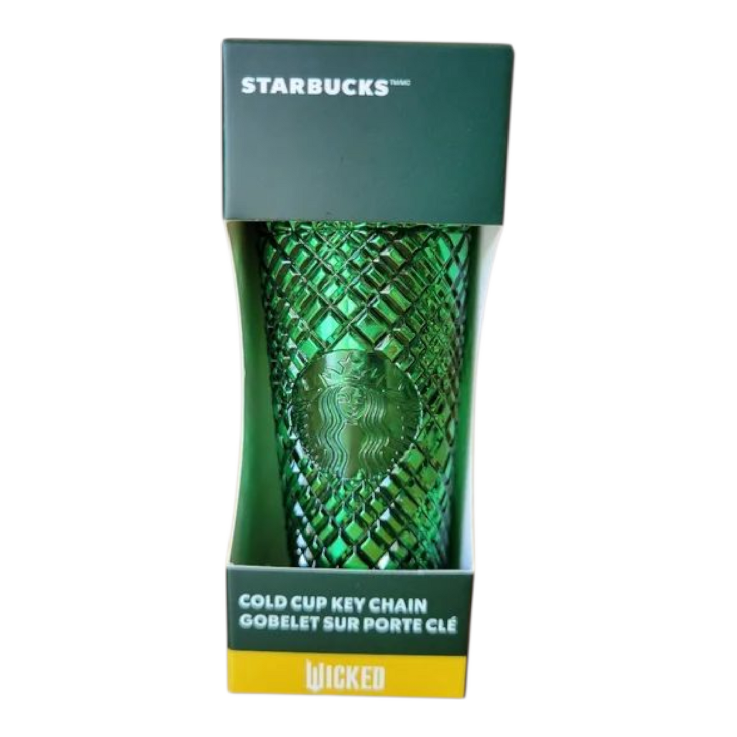 Wicked x Starbucks Lleveros mini cold cup Keychain. Precio por cada uno.