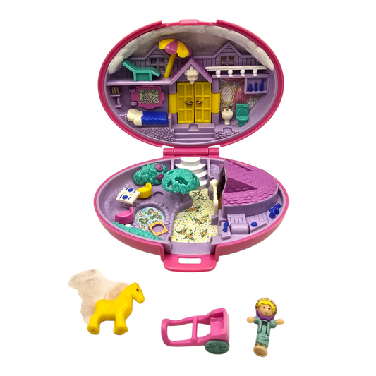 Polly Pocket Vintage Segunda Mano Pony Palomino