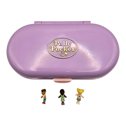 Polly Pocket Vintage Segunda Mano Stamping school  completo