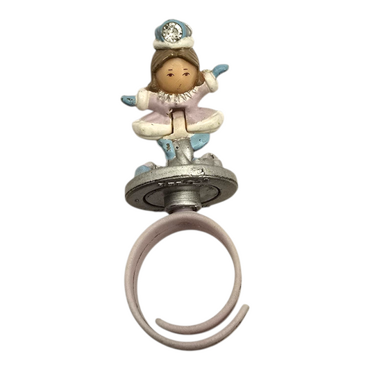 Polly Pocket Vintage Segunda Mano Snow Princess Ring