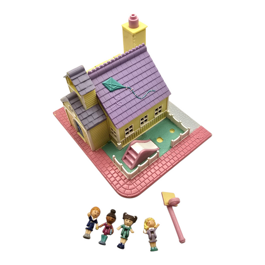 Polly Pocket Vintage Segunda mano (No Prende) Light up school house