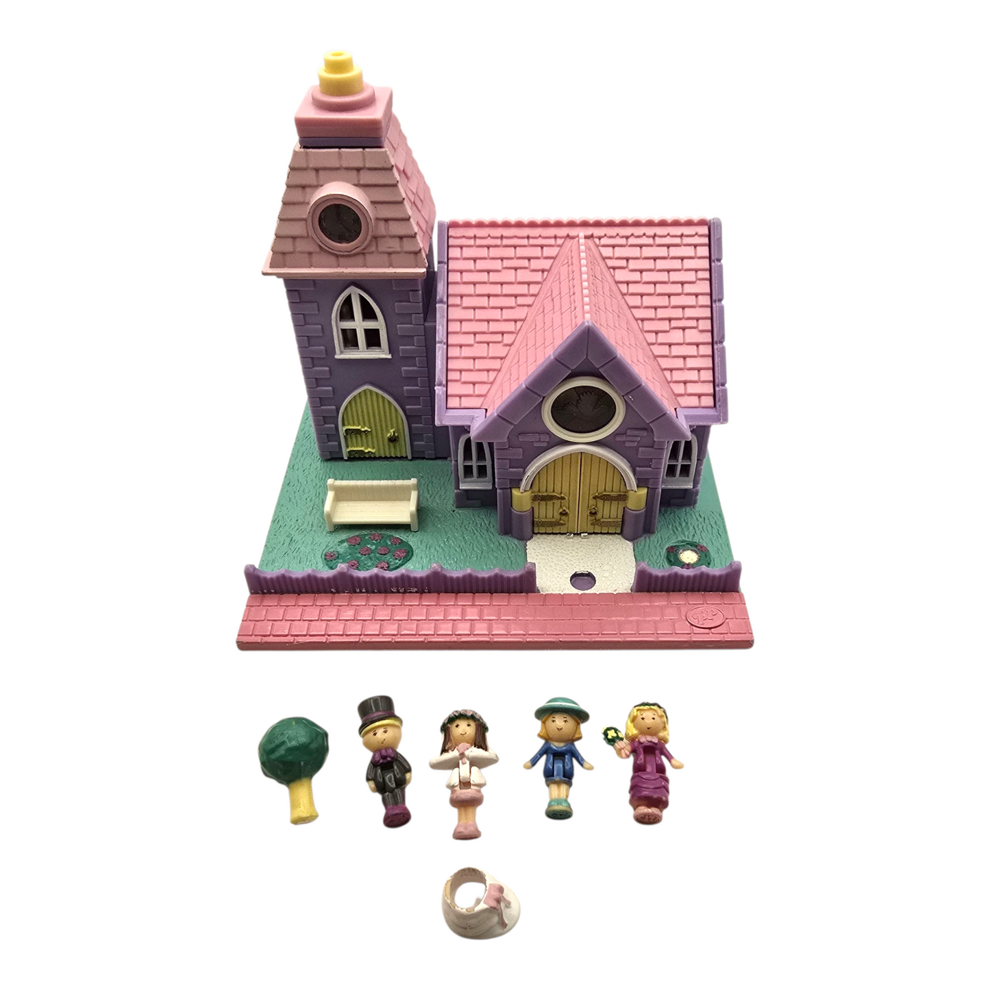 Polly Pocket Vintage Segunda mano (arbol roto) Wedding chapel