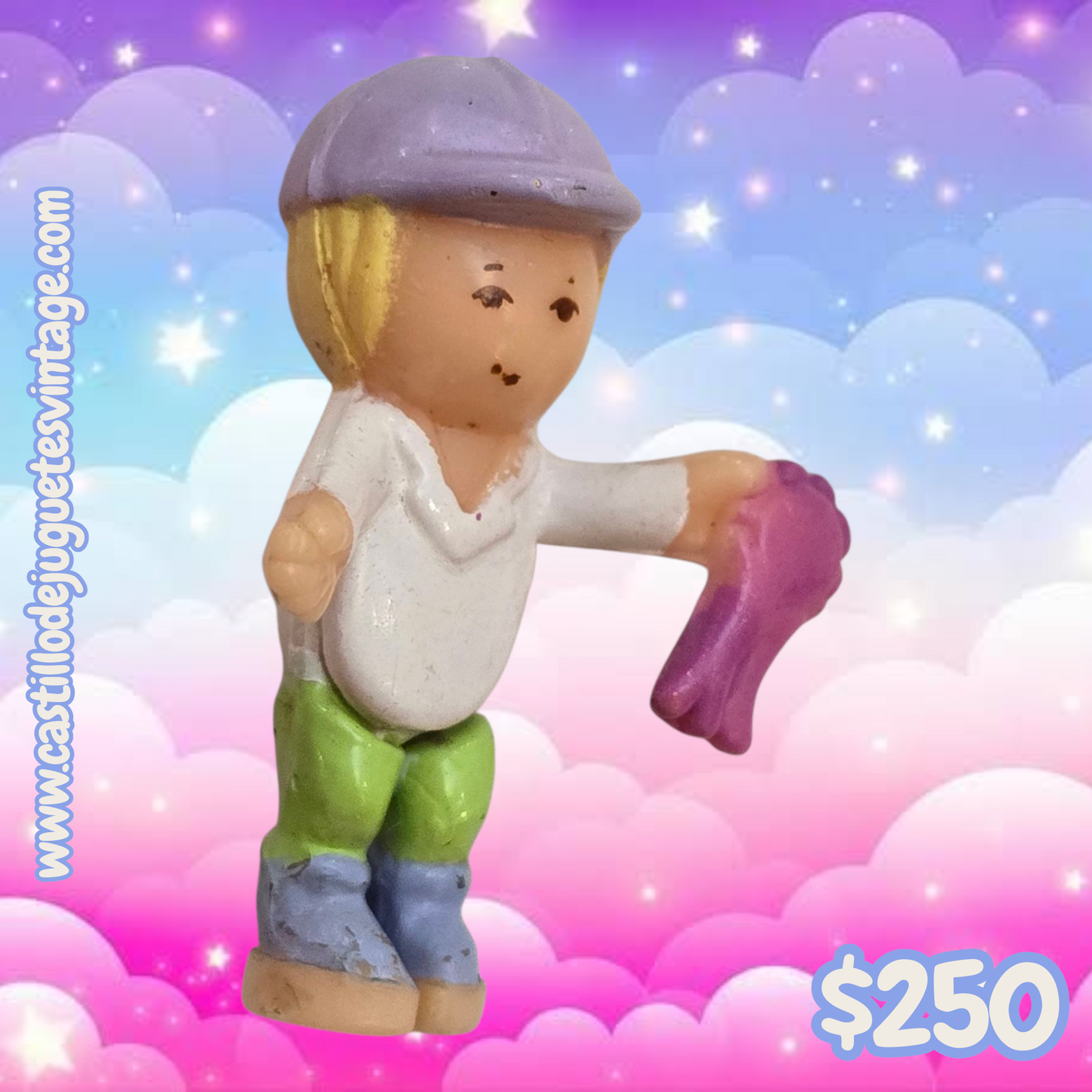Polly Pockets Vintage $250 piezas sueltas y repuestos para completar sus sets. SEGUNDA MANO. Revisa bien la foto ya que es el artículo que te llevas ✨ Puede tener detalles estéticos.
