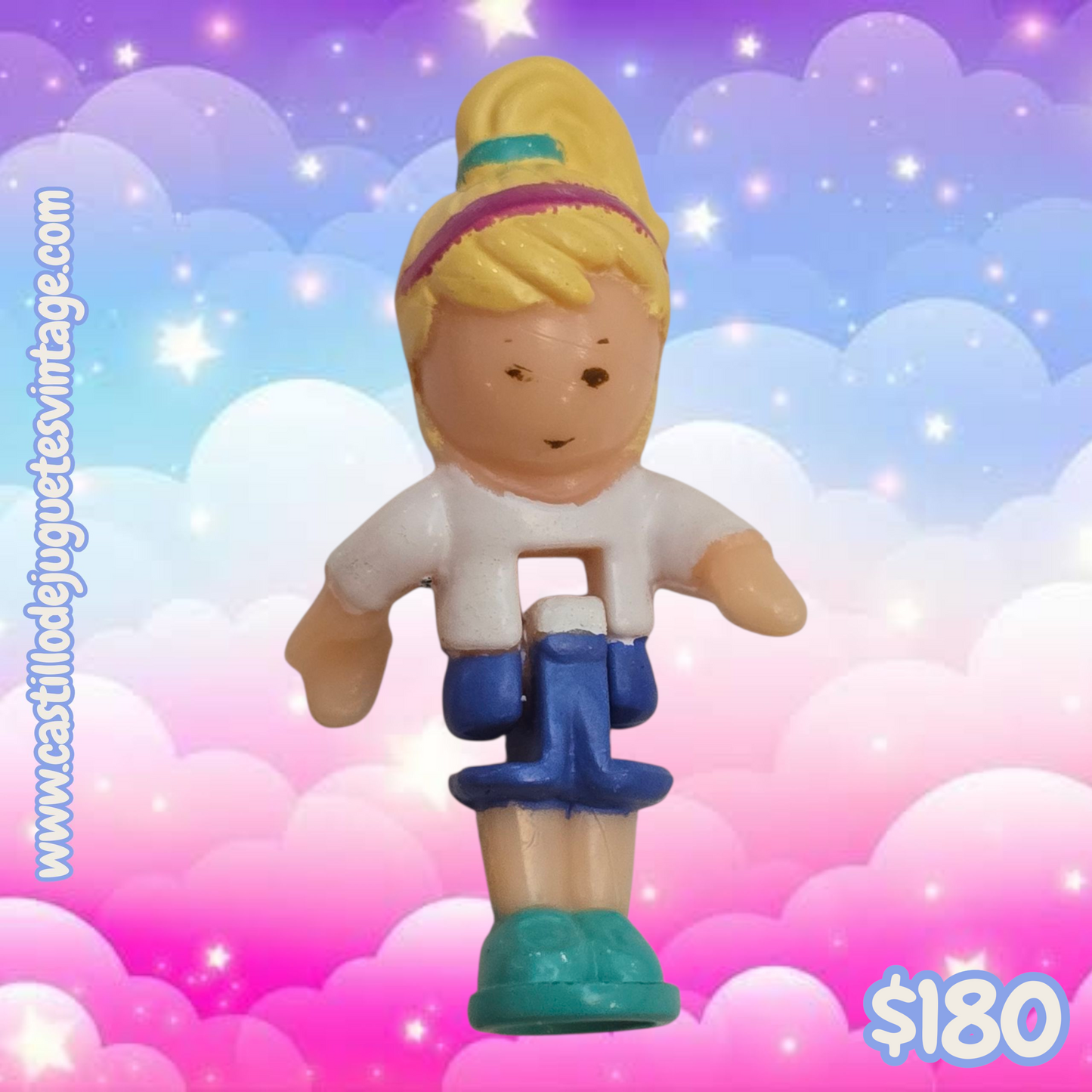 Polly Pockets Vintage $180 piezas sueltas y repuestos para completar sus sets. SEGUNDA MANO. Revisa bien la foto ya que es el artículo que te llevas ✨ Puede tener detalles estéticos.