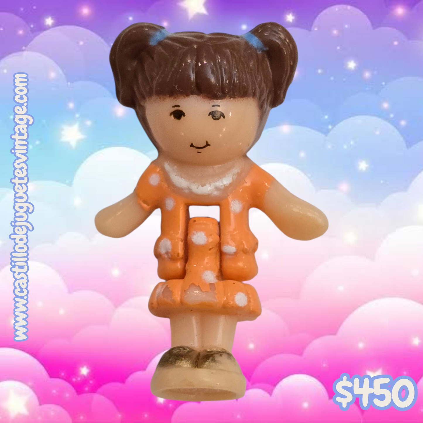 Polly Pockets Vintage $450 piezas sueltas y repuestos para completar sus sets. SEGUNDA MANO. Revisa bien la foto ya que es el artículo que te llevas ✨ Puede tener detalles estéticos.