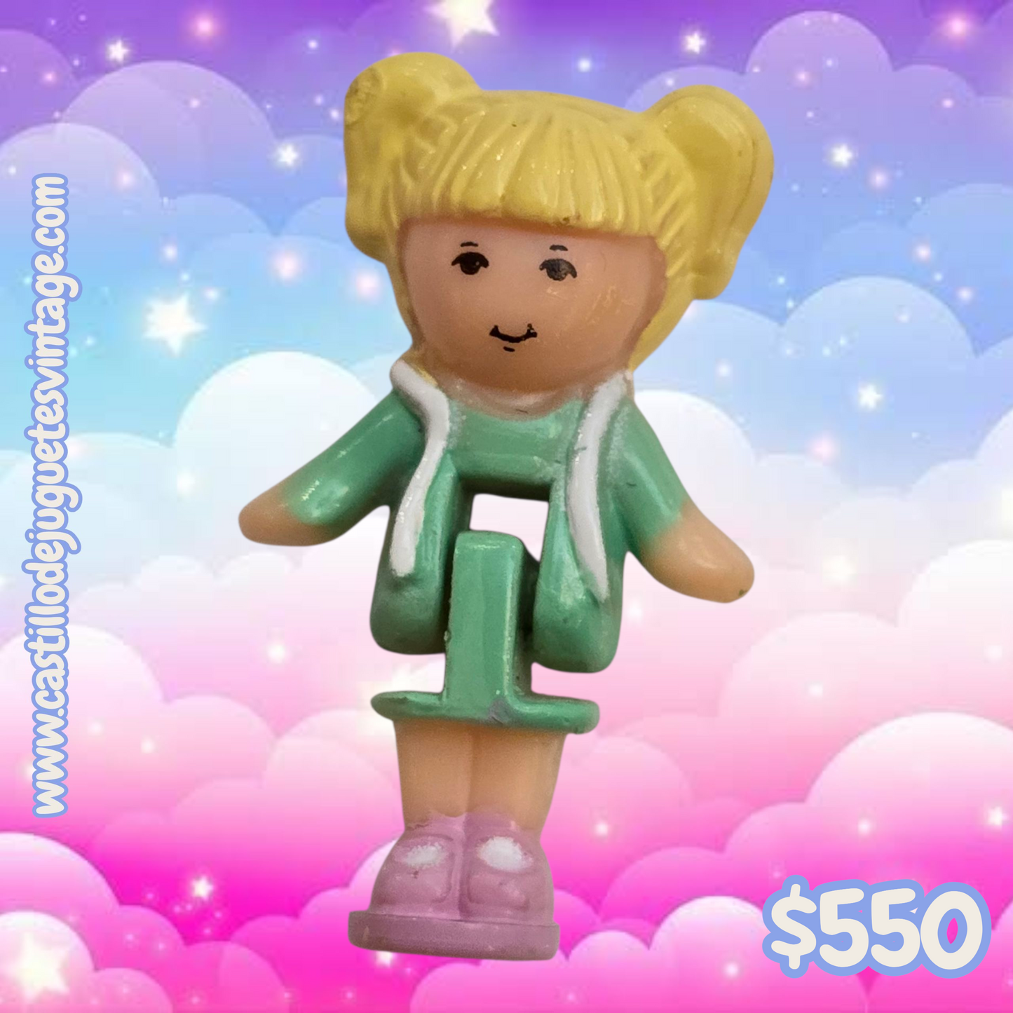 Polly Pockets Vintage $550 piezas sueltas y repuestos para completar sus sets. SEGUNDA MANO. Revisa bien la foto ya que es el artículo que te llevas ✨ Puede tener detalles estéticos.
